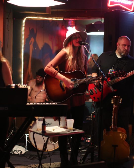 Folk rock band Willow Way, Bluebonnet Bar (photo by David Renner)